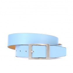 Cinturón mujer 02m azul celeste