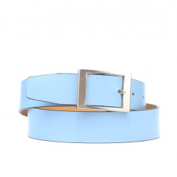 Cinturón mujer 02m azul celeste