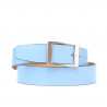 Cinturón mujer 02m azul celeste