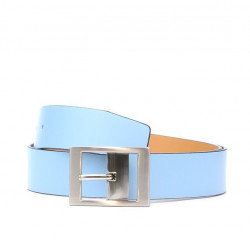 Cinturón mujer 02m azul celeste