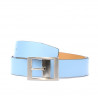 Cinturón mujer 02m azul celeste
