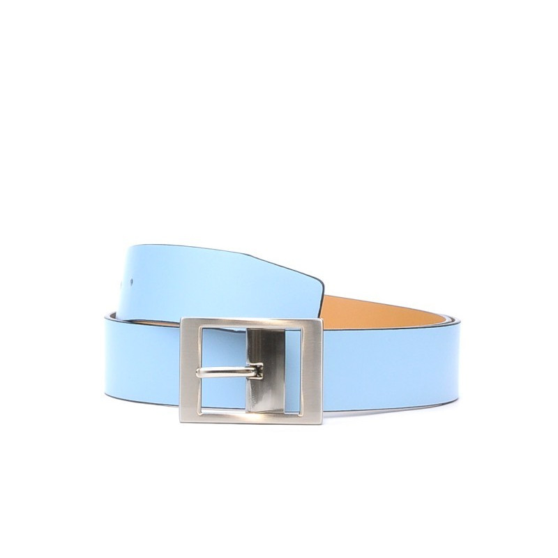 Cinturón mujer 02m azul celeste