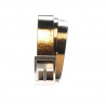 Cinturón de mujer 02m dorado