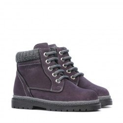 Botines para niños pequeños 29-1c tuxon morado