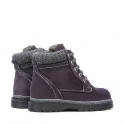 Botines para niños pequeños 29-1c tuxon morado
