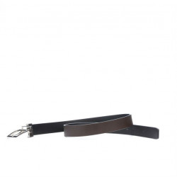 Cinturón mujer 02m bicolor cs negro+café
