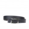 Cinturón mujer 02m bicolor cs negro+café