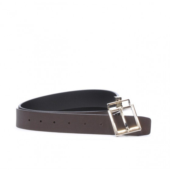Cinturón mujer 02m bicolor cs negro+café
