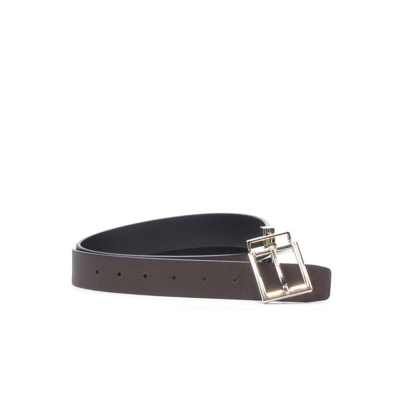Cinturón mujer 02m bicolor cs negro+café