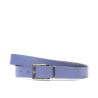 Cinturón mujer 02m bicolor cs a marrón+azul