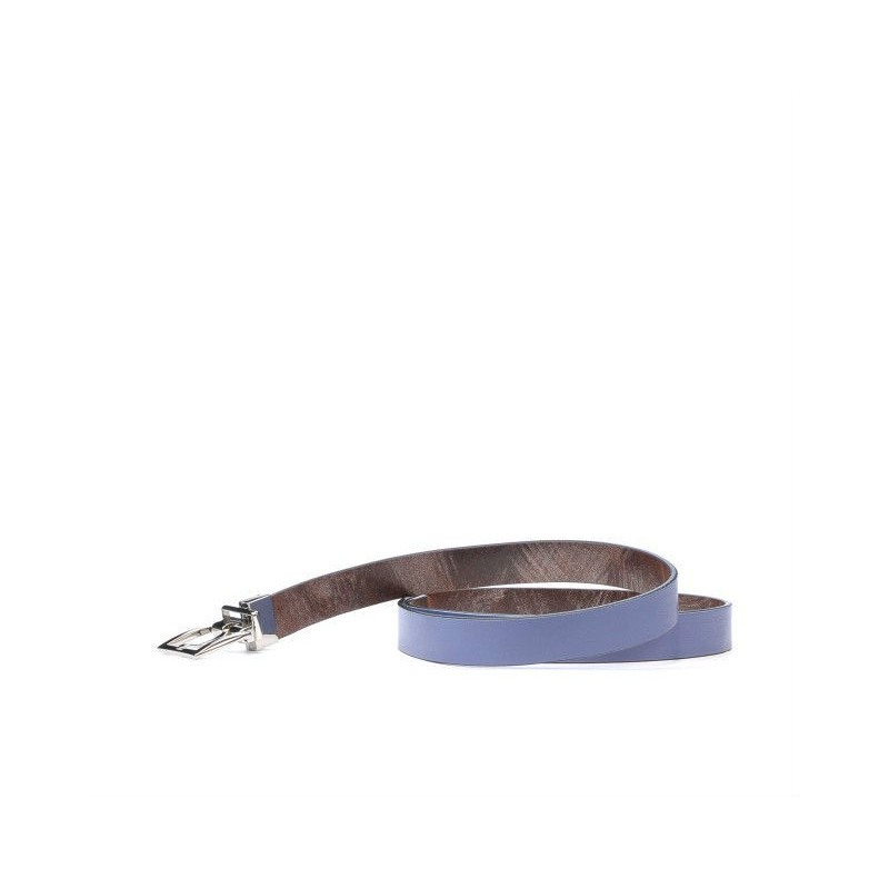 Cinturón mujer 02m bicolor cs a marrón+azul