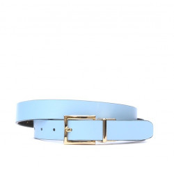 Cinturón de mujer 02m bicolor cs cobrizo+azul
