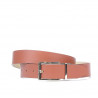 Cinturón de mujer 02m bicolor cs marrón+beige