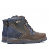 Botines para hombre 497 tuxon café+índigo
