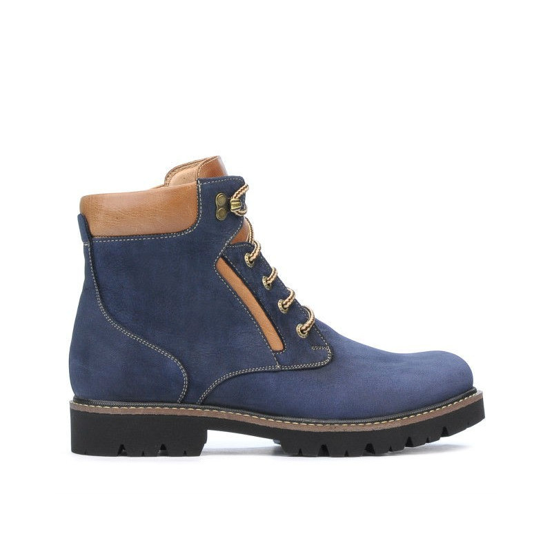 Botines hombres 4100 nobuk índigo