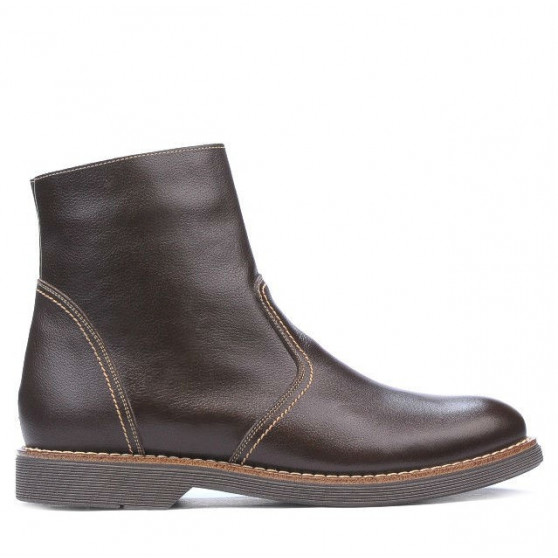 Botines hombre 4101 café