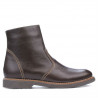 Botines hombre 4101 café