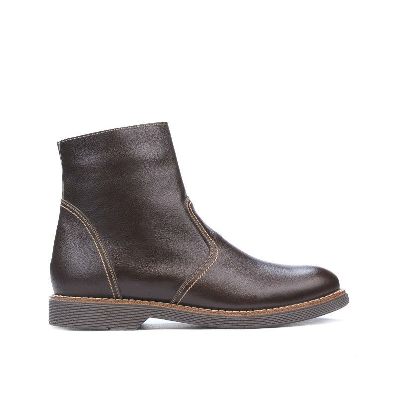 Botines hombre 4101 café