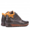 Botas hombre 495 café+marrón