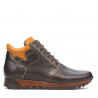 Botas hombre 495 café+marrón