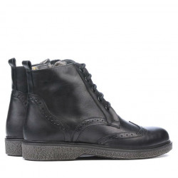 Botas adolescentes 4001 negro