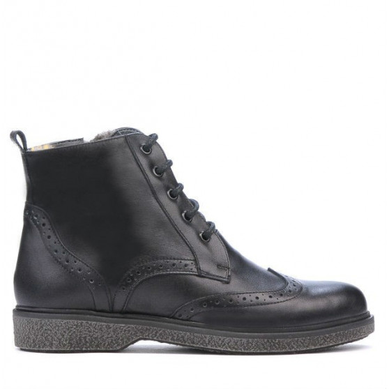 Botas adolescentes 4001 negro