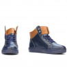 Botas para hombre 4103 índigo+marrón