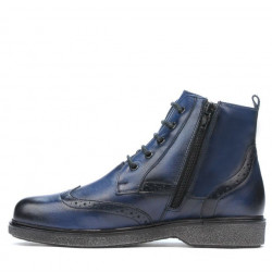 Botines adolescentes 4001 en índigo