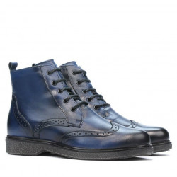 Botines adolescentes 4001 en índigo