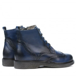 Botines adolescentes 4001 en índigo