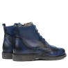 Botines adolescentes 4001 en índigo