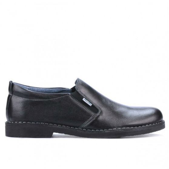 Zapatos casuales para hombre (tallas grandes) 7200-1m negro