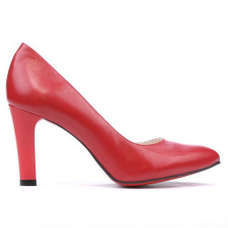 Zapatos elegantes de mujer 1243 rojo