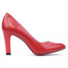 Zapatos elegantes de mujer 1243 rojo