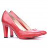 Zapatos elegantes de mujer 1243 rojo