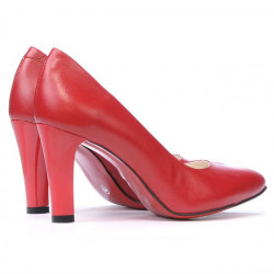 Zapatos elegantes de mujer 1243 rojo