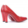 Zapatos elegantes de mujer 1243 rojo