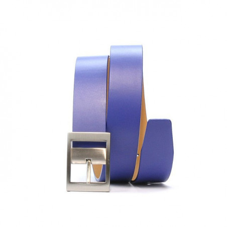 Cinturón mujer 02m azul eléctrico