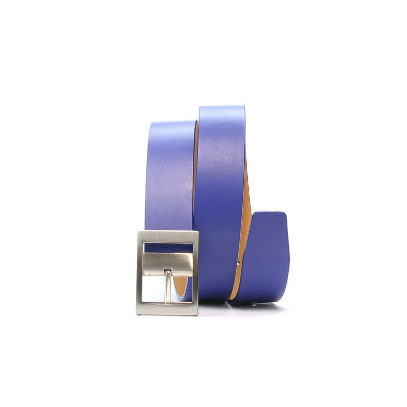 Cinturón mujer 02m azul eléctrico