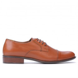 Zapatos elegantes para hombre 838 marrón coñac