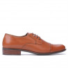 Zapatos elegantes para hombre 838 marrón coñac