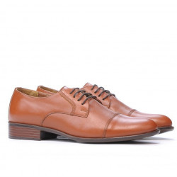 Zapatos elegantes para hombre 838 marrón coñac