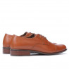 Zapatos elegantes para hombre 838 marrón coñac