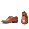 Zapatos elegantes para hombre 838 marrón coñac