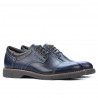 Zapatos casuales para hombre 848 índigo+café