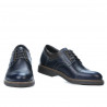 Zapatos casuales para hombre 848 índigo+café