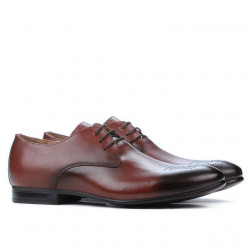 Zapatos elegantes para hombre 828-1 a marrón