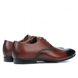 Zapatos elegantes para hombre 828-1 a marrón