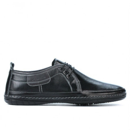 Mocasines hombre 865s negro+gris