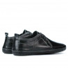 Mocasines hombre 865s negro+gris